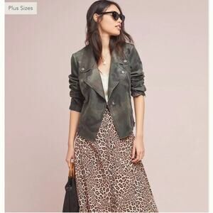 NWT Anthropologie Marrakech Camo Jacket XS